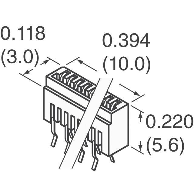84984-8 TE Connectivity AMP Connectors  FFC FPC (Flat Flexible) Steckverbinderbaugruppen